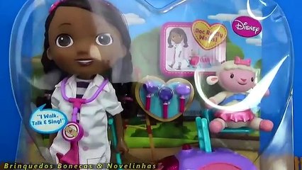 Doutora Brinquedos Boneca - Doc McStuffins Walk N Talk Doll Doc Mobile Juguetes