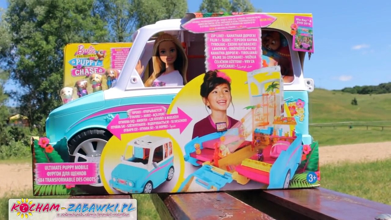 Barbie i Siostry Na Tropie Piesków - Wakacyjna Wyprawa z Pieskami - DLY33 - Recenzja