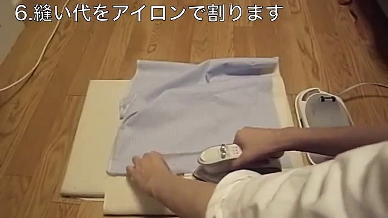 かんたん☆　幼稚園　絵本バッグ　作り方