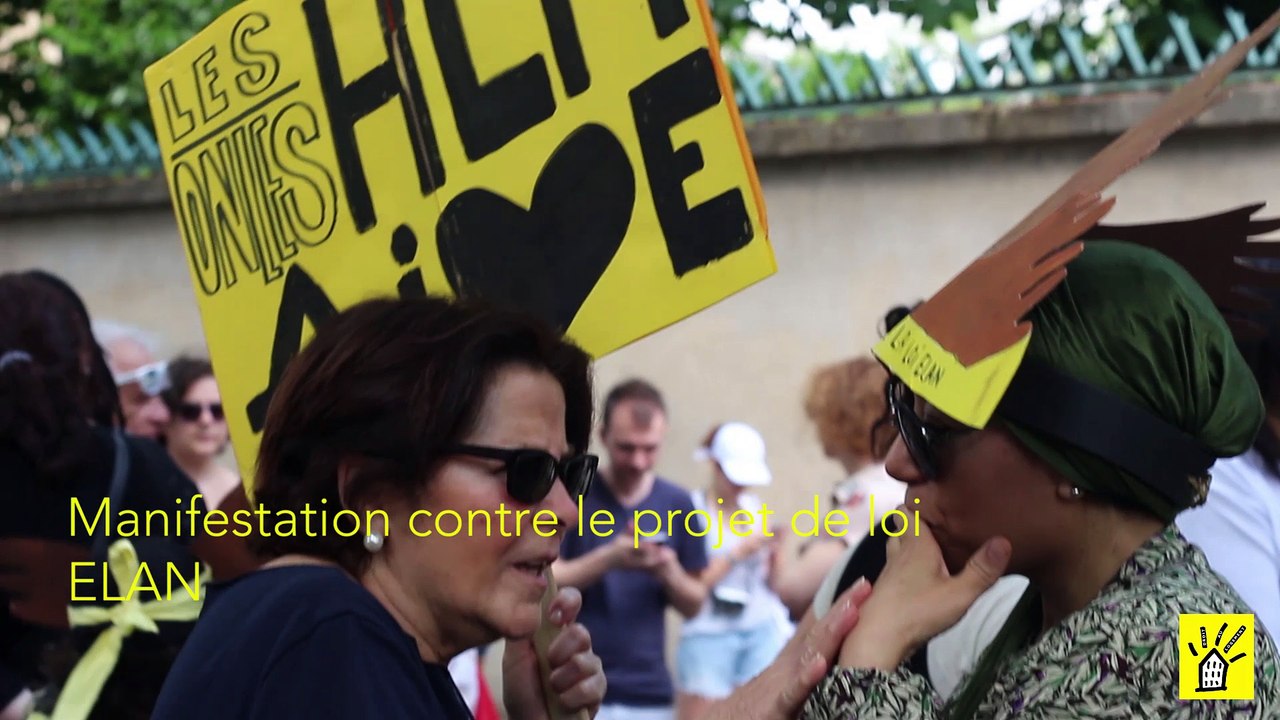 Manifestation contre la loi ELAN à Paris, 27 mai 2018