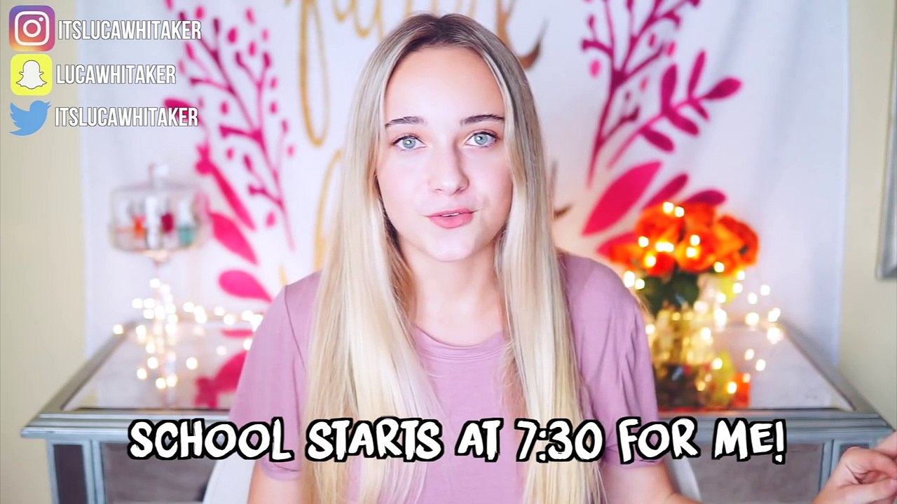 My School Morning Routine! 2017