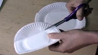 How to make a paper plate Spring Mothers Day basket