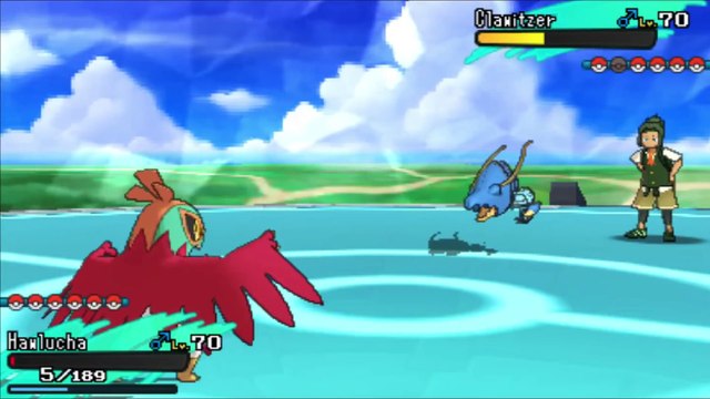 Pokemon Sun and Moon Trainer Ash Vs Sawyer (Shota) (Pokemon XYZ Ash Ketchum)