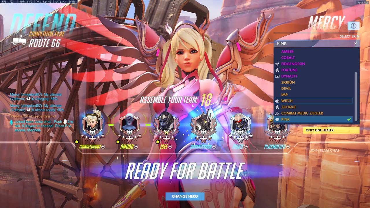 OVERWATCH - Bronzodia Activated