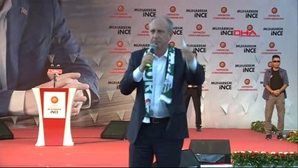 Bursa Cumhurbaşkanı Adayı İnce Bursa'da Konuştu