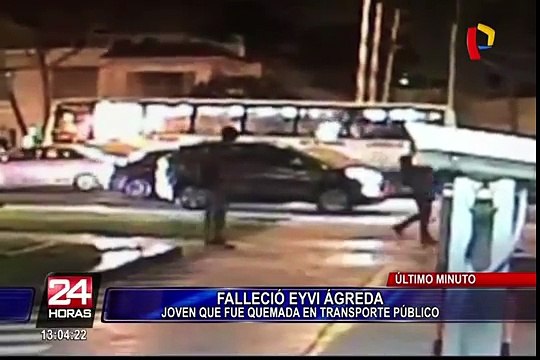 Confirman muerte de joven Eyvi Ágreda Marchena