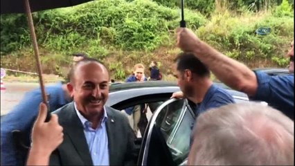 Bakan Çavuşoğlu memleketi Alanya’da mezuniyet törenine katıldı
