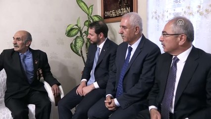 Bakan Albayrak'tan şehit ailesine ziyaret - MARDİN