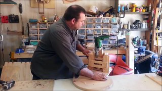 Homemade oscillating spindle sander drill overview