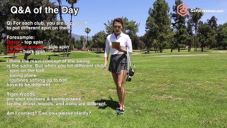 Difference between Driver, Fairway Woods & Irons | Golf with Aimee