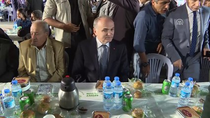 Bakan Özlü, ''Halk İftarı''na katıldı - ANKARA