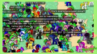 Fluttershy plays PonyTown
