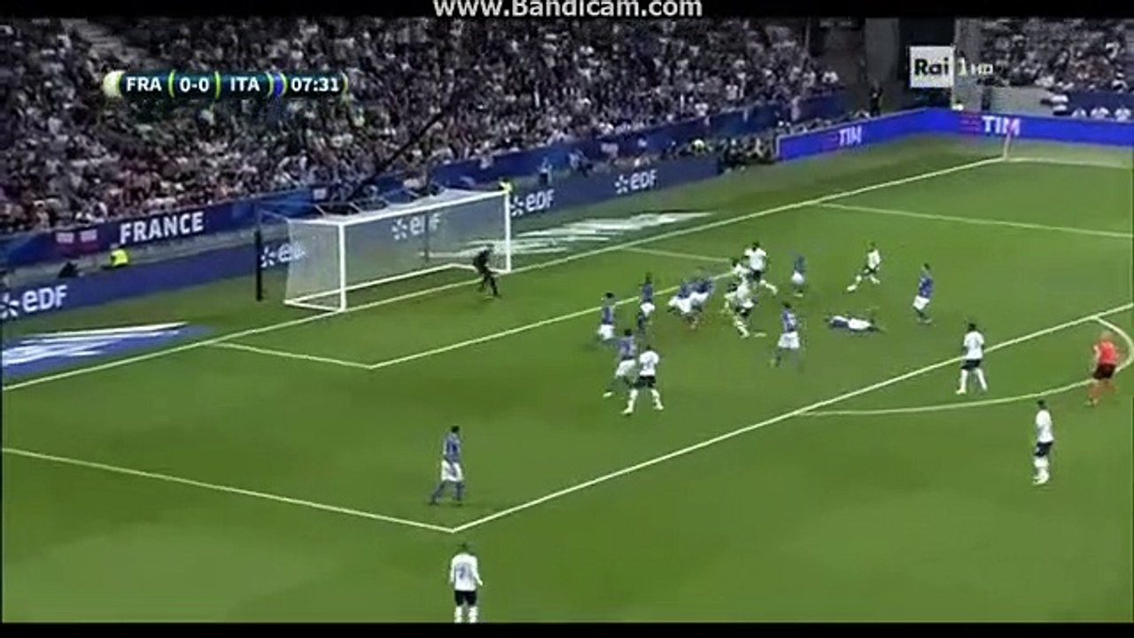 Résumé France vs Italie  but Samuel  Umtiti (1-0)