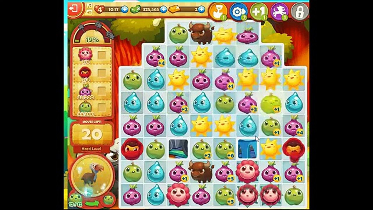 Farm Heroes Saga Level 707 No Boosters