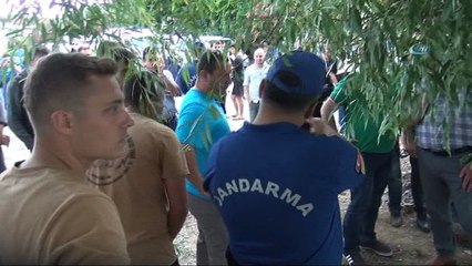 Manavgat ırmağındaki kayıp genci arama çalışmaları