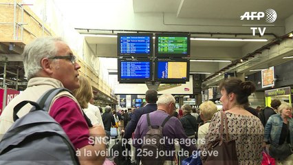 SNCF: paroles d'usagers à la veille du 13e épisode de grève