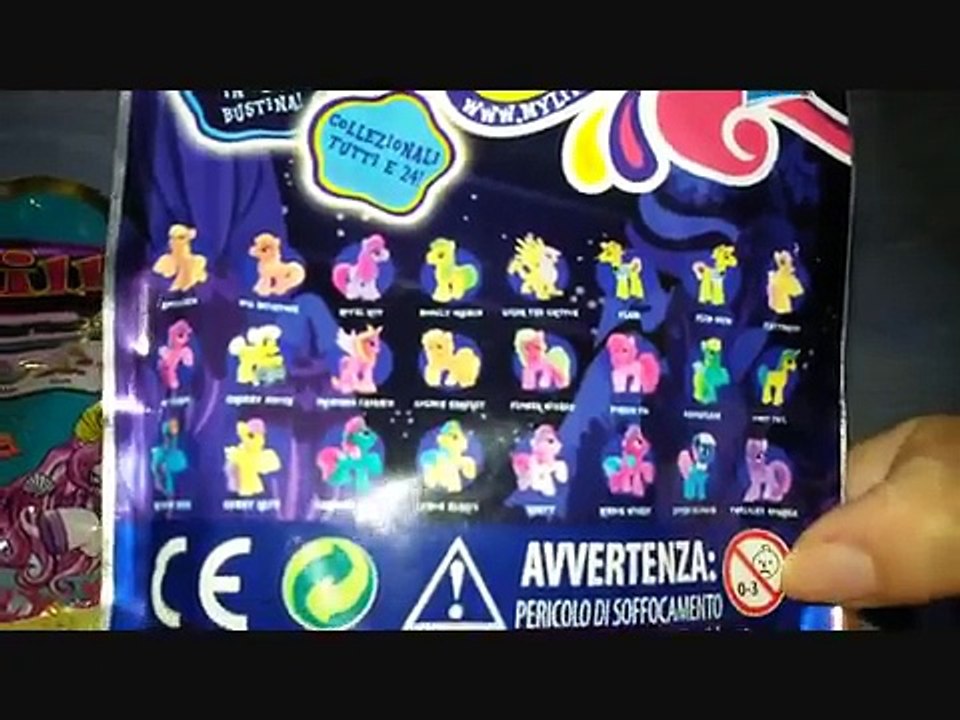 My Little Pony (neon) & Filly edicola blind bags!
