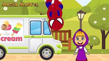 Spiderman Doctor Healing Masha Crying Dora and the Bear