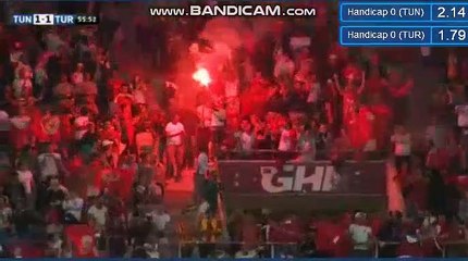 Résumé Tunisie - Turquie incroyable but de Anice Badri   (1-1)