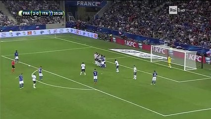 RÉSUMÉ France 2-1 Italie vidéo buts Leonardo Bonucci  (2-1)