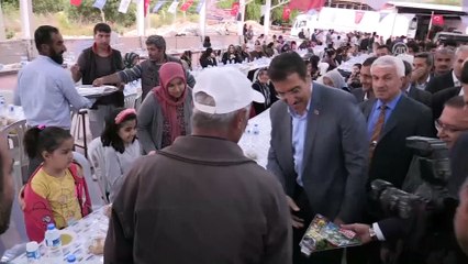 Bakan Tüfenkci, Akçadağlılarla iftar yaptı - MALATYA