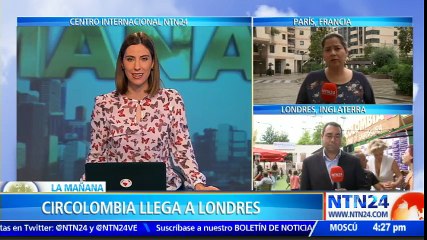 Compañía de artistas Circolombia llegó al festival londinense Underbelly