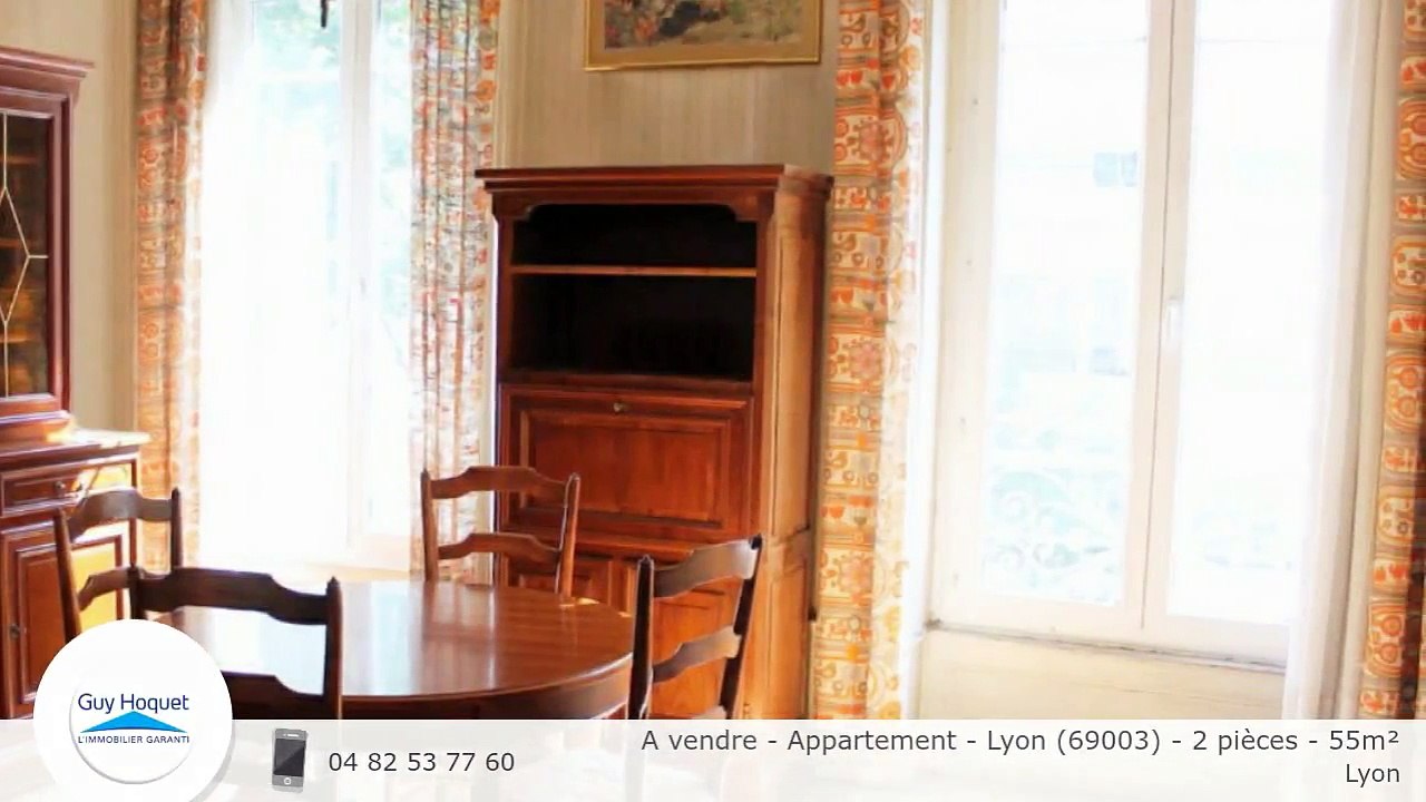 A vendre - Appartement - Lyon (69003) - 2 pièces - 55m²