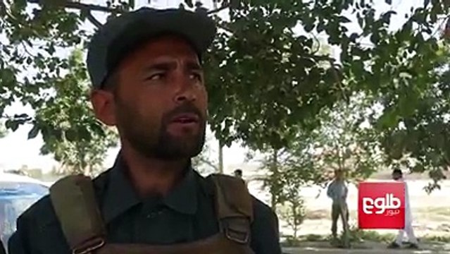 حمله گروهی مهاجمان بر ساختمان وزارت امور داخله گزارش از شریف امیری