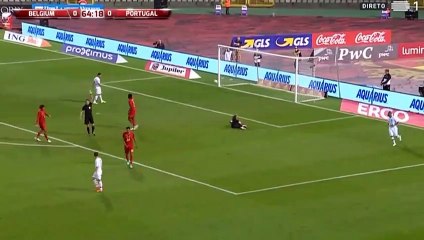 Thibaut Courtois hand injury Belgium 0-0 Portugal