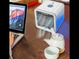 [- Personal Space Air Cooler, 3 in 1 Portable Cooler Air Humidifier & Purifier 2018 Update with