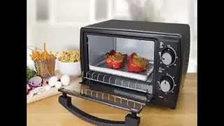 [- Quest Mini Oven, 9 Litre, Black  -]