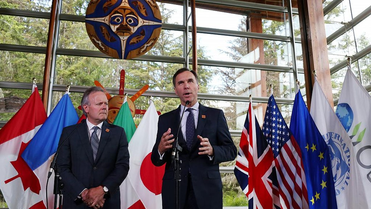 G7-Finanzministertreffen: Front gegen die USA