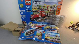 LEGO Red Cargo Train, set 3677 from new! Info, footage, and GoPro Ride-Along!