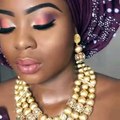 Beautiful transformation Makeup by @makeupbynoya #NWmakeupvideos #NigerianWedding