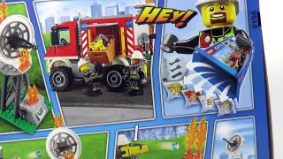 Lego City 60111 Fire Utility Truck Lego Speed Build