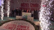İzmir Bakan Eroğlu, Sahurda Temel Attı, Açılış Yaptı 2