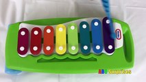 Learn Colors With Xylophone Musical Toys And Nursery Rhymes Songs For Kids, Preschool, And Toddlers