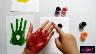 ⚽⚽English Language Learners Color Watercolor Family Finger- Learning Colors For Children