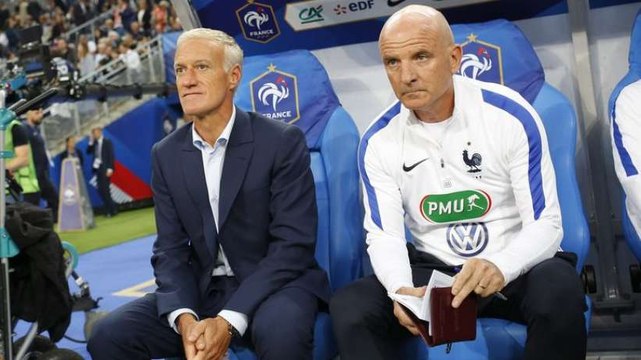 La réaction de Deschamps face à l'Italie