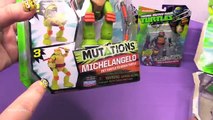 TMNT Mutations! Mix n Match Turtles Mikey, Raphael, & Metalhead! Review by Bins Toy Bin