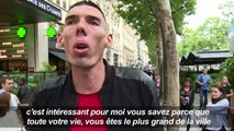 Les plus grands hommes du monde en balade à Paris