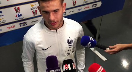 France-Italie : "Je voulais montrer au coach qu’il peut compter sur moi" (Lucas Hernandez)