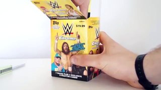 WWE Chrome new Topps Trading Cards Box Break VOLUME 2 in 60FPS!!