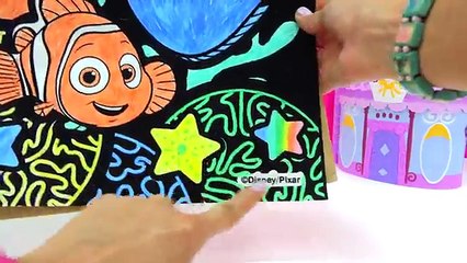 Disney Pixar Finding Dory Comes Alive in 3D on Iphone, Coloring Book Fun - Velvet Art Color