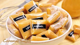 ท๊อฟฟี่คาราเมล Caramel Toffee | FoodTravel