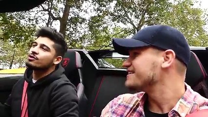 DRIVING LORD ALEEMS LAMBORGHINI AVENTADOR SV!!