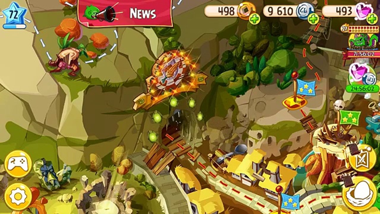Boss Cueva 20 Angry Birds Epic Español