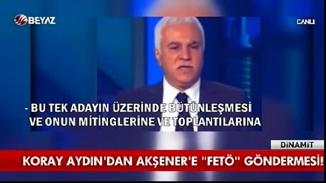 Koray Aydın'dan Akşener'e FETÖ göndermesi