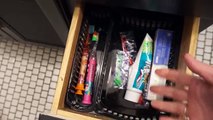 Dollar Store Bathroom Organizing Tips