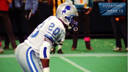 Air and Ground Epic Performances: Barry Sanders vs. Vikings in Week 13 of 1991